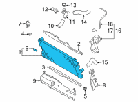 OEM Toyota GR86 Radiator Assembly Diagram - SU003-09077