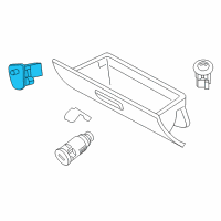 OEM Ram 3500 Switch-Glove Box Diagram - 4565022