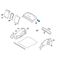 OEM 2019 Lincoln Continental Compartment Lamp Diagram - DA5Z-13776-A