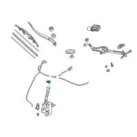 OEM Honda Cap, Washer Mouth Diagram - 76802-THR-A01