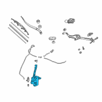 OEM 2019 Honda Odyssey Tank, Washer (2.5L) Diagram - 76841-THR-A01