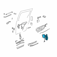 OEM 2015 Ram C/V Latch-Sliding Door Diagram - 68030378AG