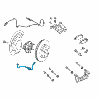 OEM 2022 Jeep Cherokee Line-Brake Diagram - 68175258AE