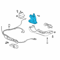 OEM 2015 Cadillac ATS Mount Bracket Diagram - 20841860