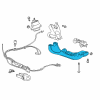 OEM Cadillac ATS Mount Asm-Trans Diagram - 84119723