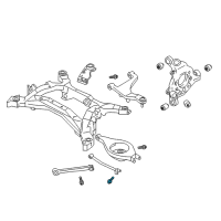 OEM Nissan 350Z Bolt Diagram - 55226-AL50A