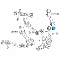 OEM 2016 BMW i3 Rubber Mounting Diagram - 33-32-6-852-272