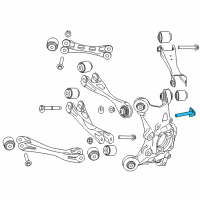 OEM 2014 BMW X1 Securing Bolt Diagram - 33-32-6-784-418