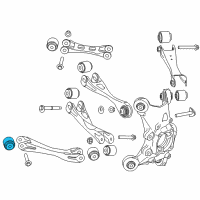 OEM BMW i3s Rubber Mounting Diagram - 39-20-6-874-232