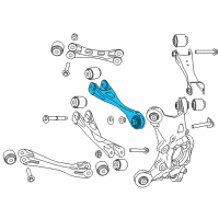 OEM 2015 BMW i3 Rubber Mount Toe Arm, Left Diagram - 33-32-6-852-269
