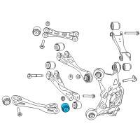 OEM Rubber Mounting Diagram - 33-30-6-851-564