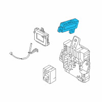OEM Hyundai Sonata Ignition Control Module Relay Box Assembly Diagram - 91940-A5010