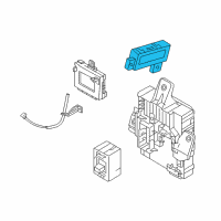 OEM 2017 Hyundai Sonata Ignition Control Module Relay Box Assembly Diagram - 91940-A5010