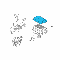 OEM 2004 Toyota Prius Cover Diagram - 17705-21120