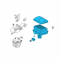 OEM 2005 Toyota Prius Air Cleaner Assembly Diagram - 17700-21150