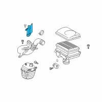 OEM 2006 Toyota Prius Duct Diagram - 17752-21050