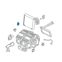 OEM 2020 Infiniti QX50 Sensor Assy-Intake Diagram - 27723-5NA0A