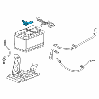 OEM Cadillac ATS Sensor Diagram - 12844069