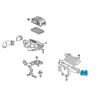 OEM Honda Civic Tube, Joint Diagram - 17229-PZA-000