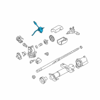 OEM Chevrolet Cavalier Switch, Windshield Wiper & Windshield Washer Diagram - 22648265