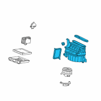 OEM 2010 Honda Accord Blower Sub-Assy. Diagram - 79305-TA0-A11