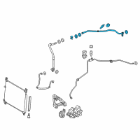 OEM Lexus RX350 Tube & Accessory Ass Diagram - 88710-0E620