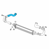 OEM Infiniti Hose Air Inlet Diagram - 14463-4GD0A