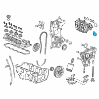 OEM 2012 Honda Civic Gasket, Throttle Body Diagram - 17107-RW0-A01