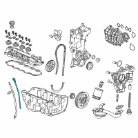 OEM 2015 Honda Civic Gauge, Oil Level Diagram - 15650-RW0-004