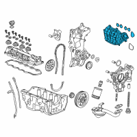 OEM 2015 Honda Civic Chamber Assembly, Intake Manifold Diagram - 17010-RW0-A00