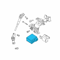 OEM 2014 Nissan Versa Note Controller Assy-Power Steering Diagram - 28500-9KS7A