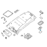 OEM 2018 Infiniti QX60 Bulb Diagram - 26282-EL00A