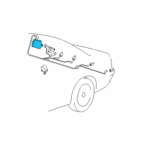 OEM 1997 BMW 528i Control Unit, Passive Pdc Diagram - 66-21-8-381-088