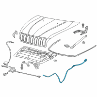 OEM Jeep Release-Release Diagram - 68103166AB