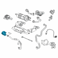 OEM Cadillac ELR Check Valve Diagram - 55581479