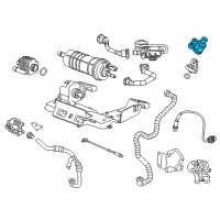 OEM Cadillac Purge Solenoid Diagram - 55593172