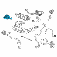 OEM 2011 Chevrolet Volt Leak Detect Pump Diagram - 22865478