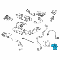 OEM 2014 Chevrolet Volt Air Injection Reactor Pump Diagram - 55573924