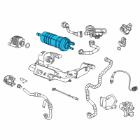 OEM 2011 Chevrolet Volt Vapor Canister Diagram - 23294932