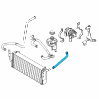 OEM 2014 Ford Mustang Outlet Hose Diagram - DR3Z-8K236-A