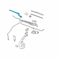 OEM 2007 Chevrolet Monte Carlo Arm Asm-Windshield Wiper Diagram - 10354539