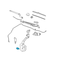 OEM Cadillac Indicator Diagram - 25864383