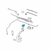 OEM Chevrolet R10 Suburban Filler Neck Cap Diagram - 25731418