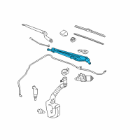 OEM Chevrolet Monte Carlo Transmission Asm, Windshield Wiper Diagram - 19120739