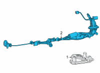 OEM Jeep Grand Wagoneer WIRING-LICENSE LAMP Diagram - 68532412AA