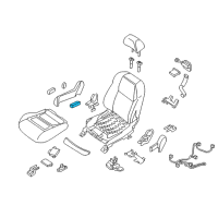 OEM 2021 Nissan Maxima Switch LUMBAR Diagram - 87015-9DE2A