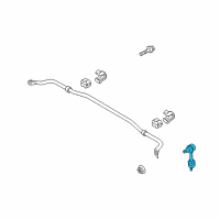 OEM Kia Link Assembly-Rear Stabilizer Diagram - 555303R000