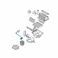 OEM 2007 Hyundai Entourage Wiring Assembly-Blower Diagram - 97176-4D100