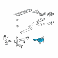 OEM 2013 Buick Verano Heat Shield Diagram - 13253838