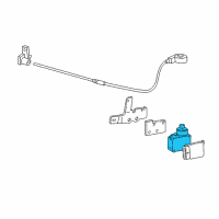 OEM 2006 Ford Taurus Cruise Servo Diagram - YF1Z-9C735-BA